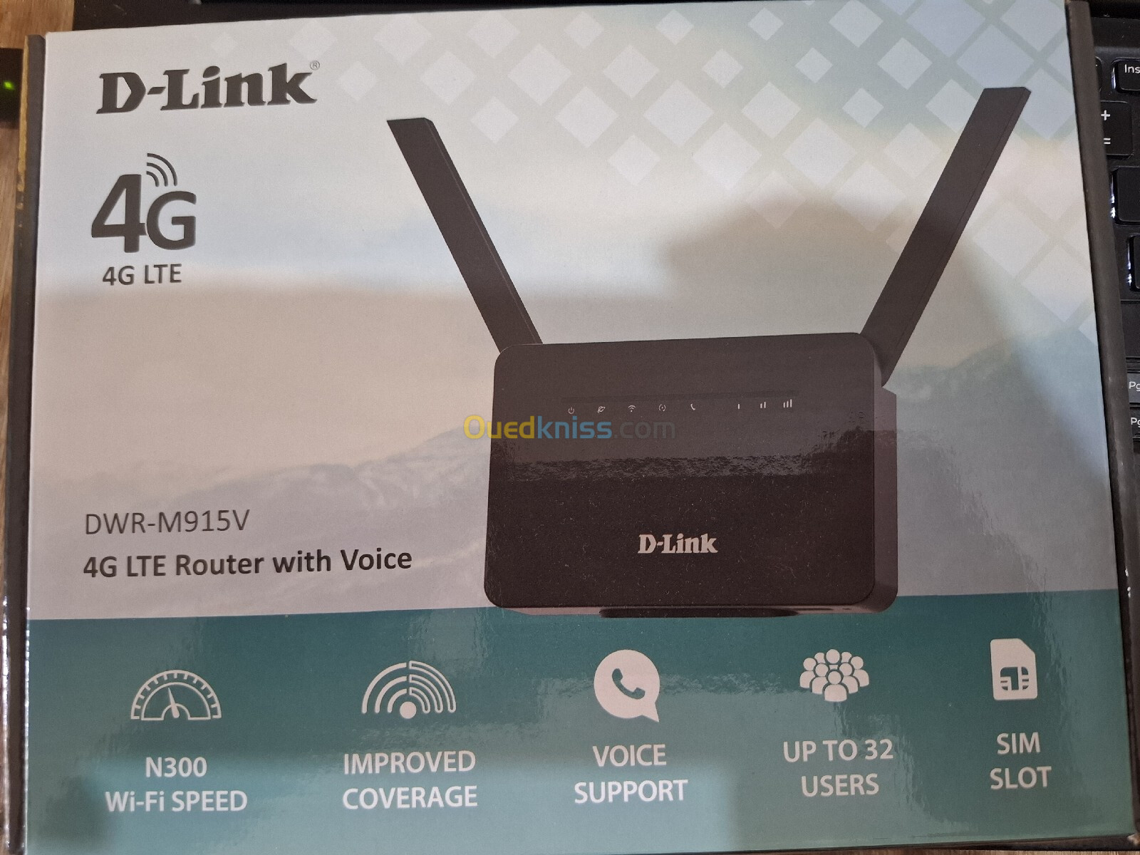 D-Link 4G LTE Touter with voice