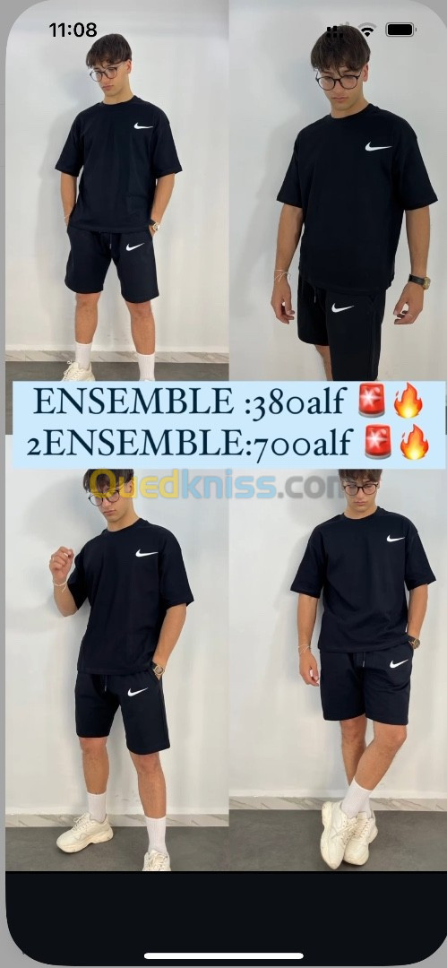 Ensemble 100 % cotton