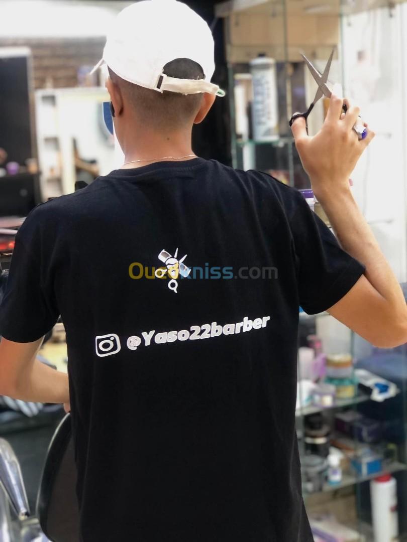 Tshirt personnalise du travaille ( coiffeur restauration entreprise)