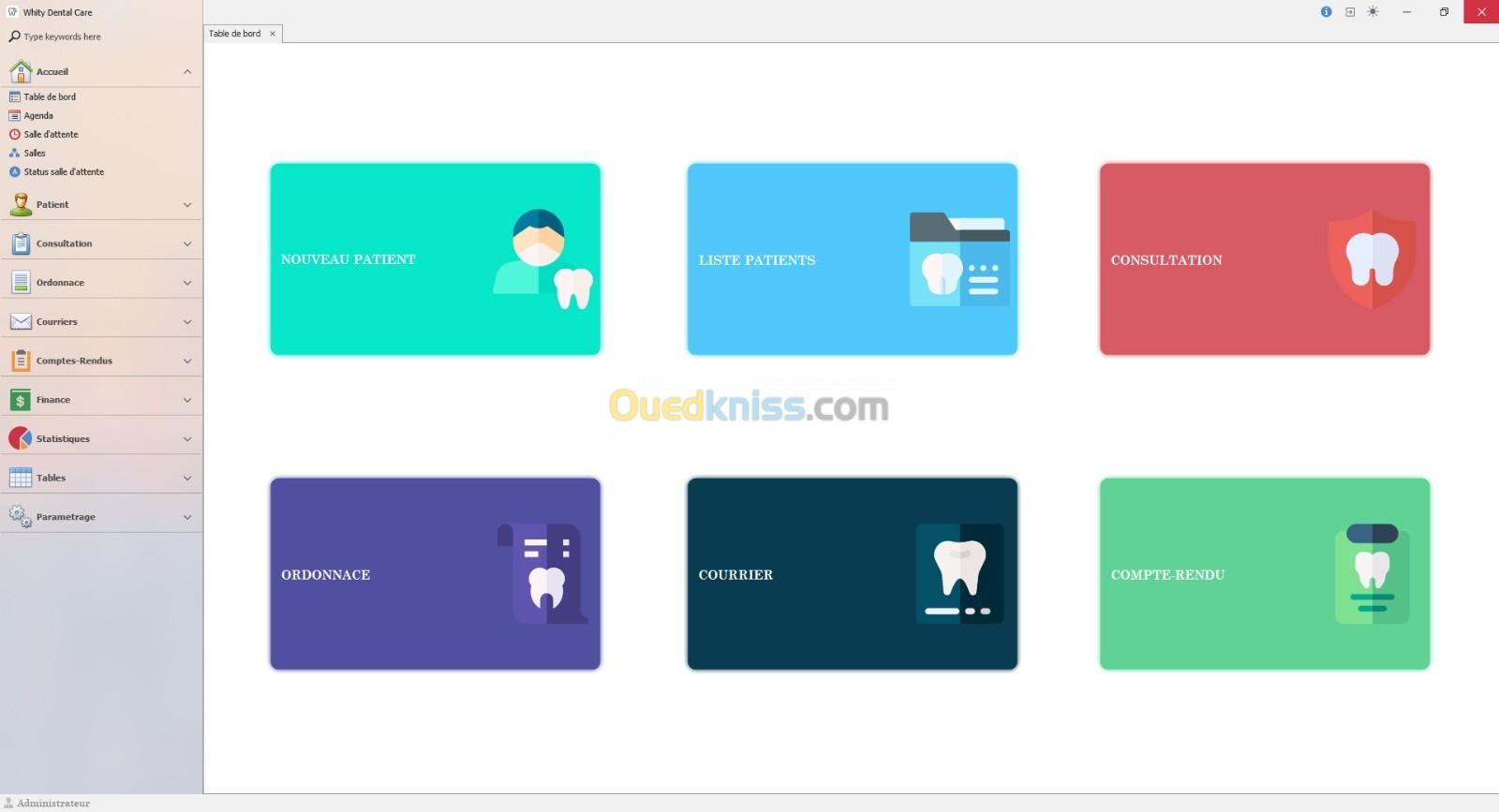 Logiciel de Gestion Cabinet Dentaire