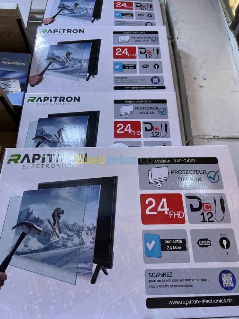 Led TV 24 pouces full HD RAPITRON. Garantie 2 ans 