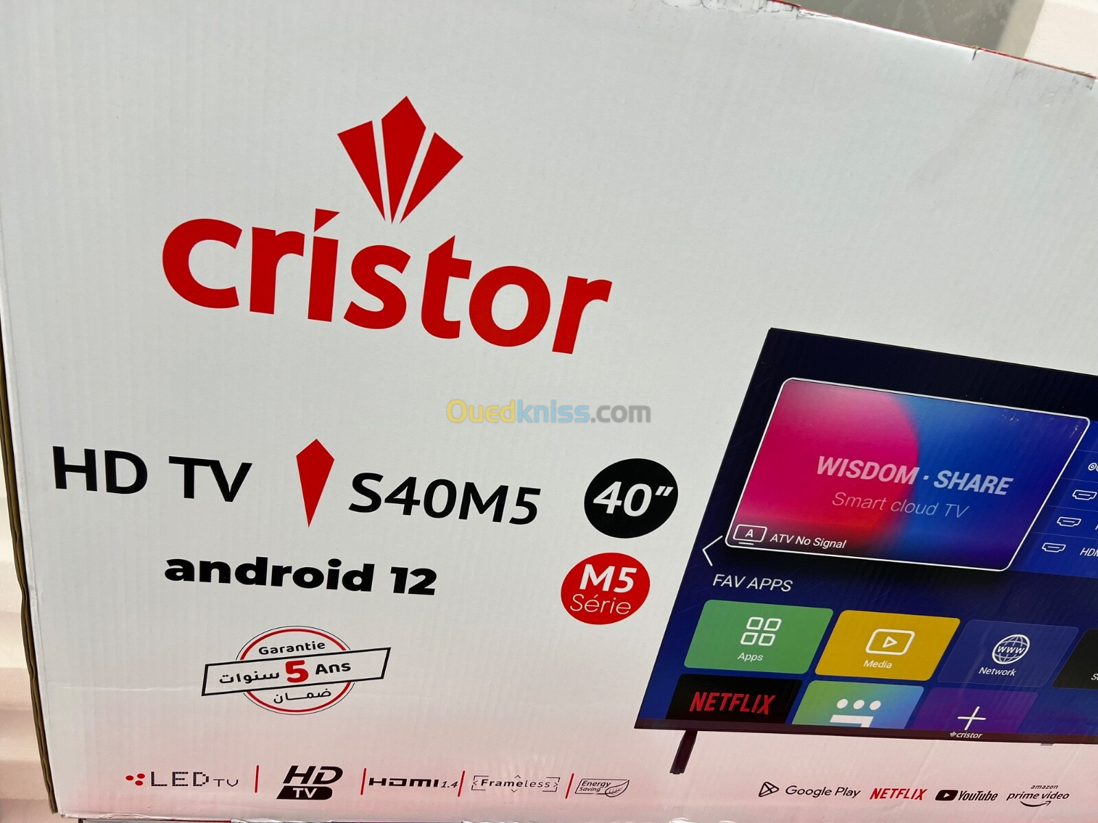 Cristor 40 pouces Smart android 31500 da