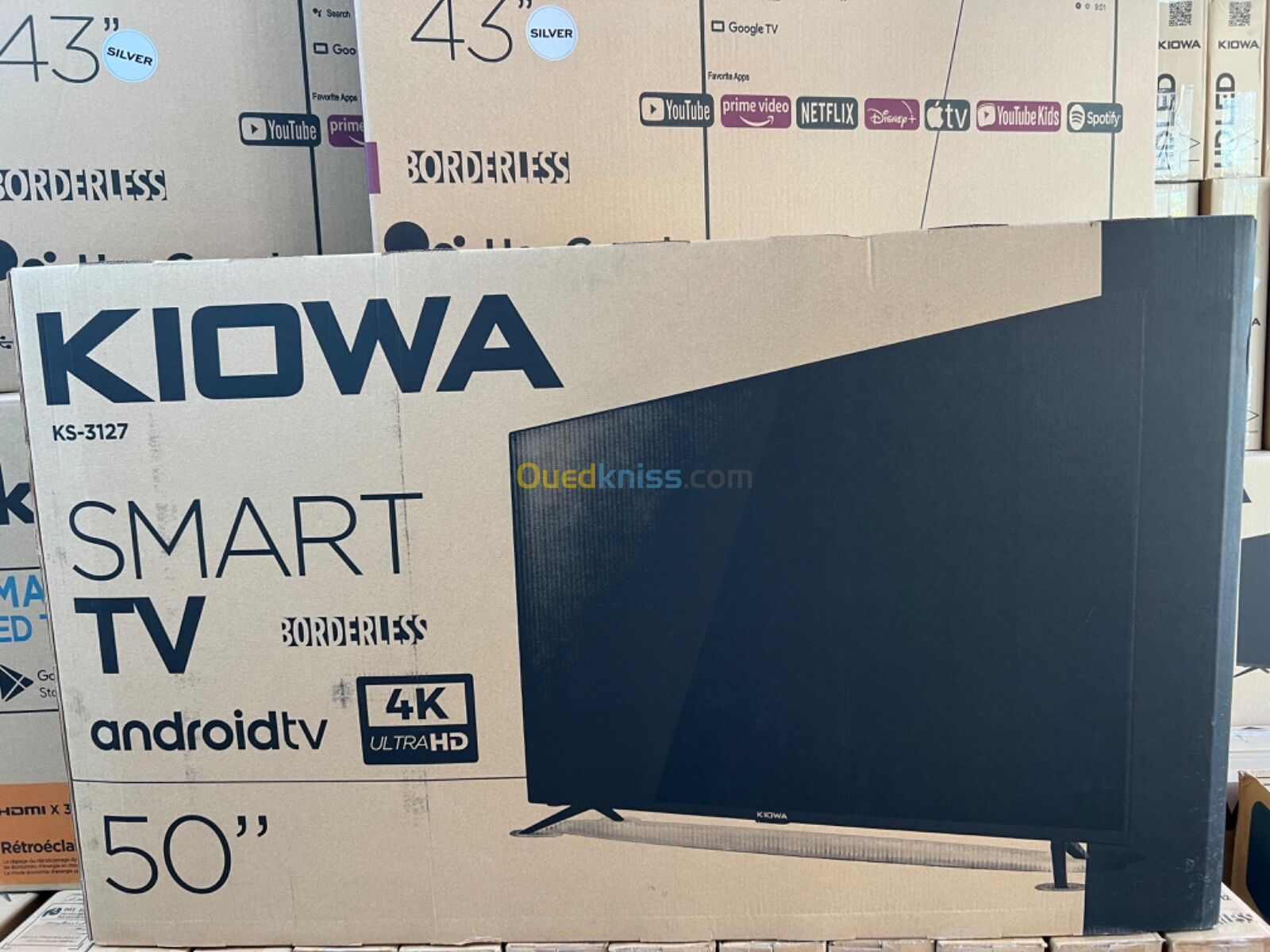 TV KIOWA 50 pouces 4k android 56000 da 