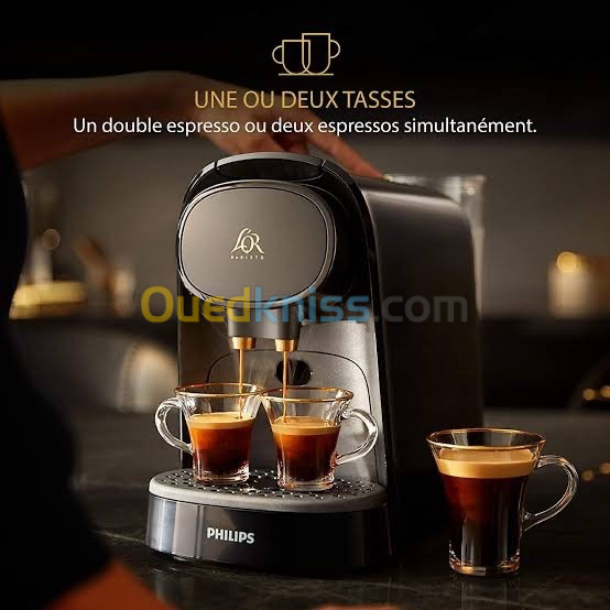 Machine à café l'Or Barista Piano Noir New édition sublime+Boite capsule  offerte - Prix en Algérie