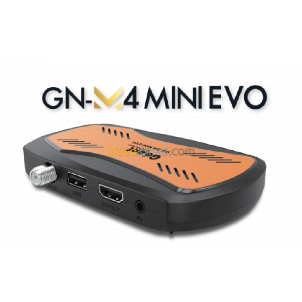 Géant Démodulateur GN-M4 Mini Evo (12 Mois IPTV, 18 Mois Serveur