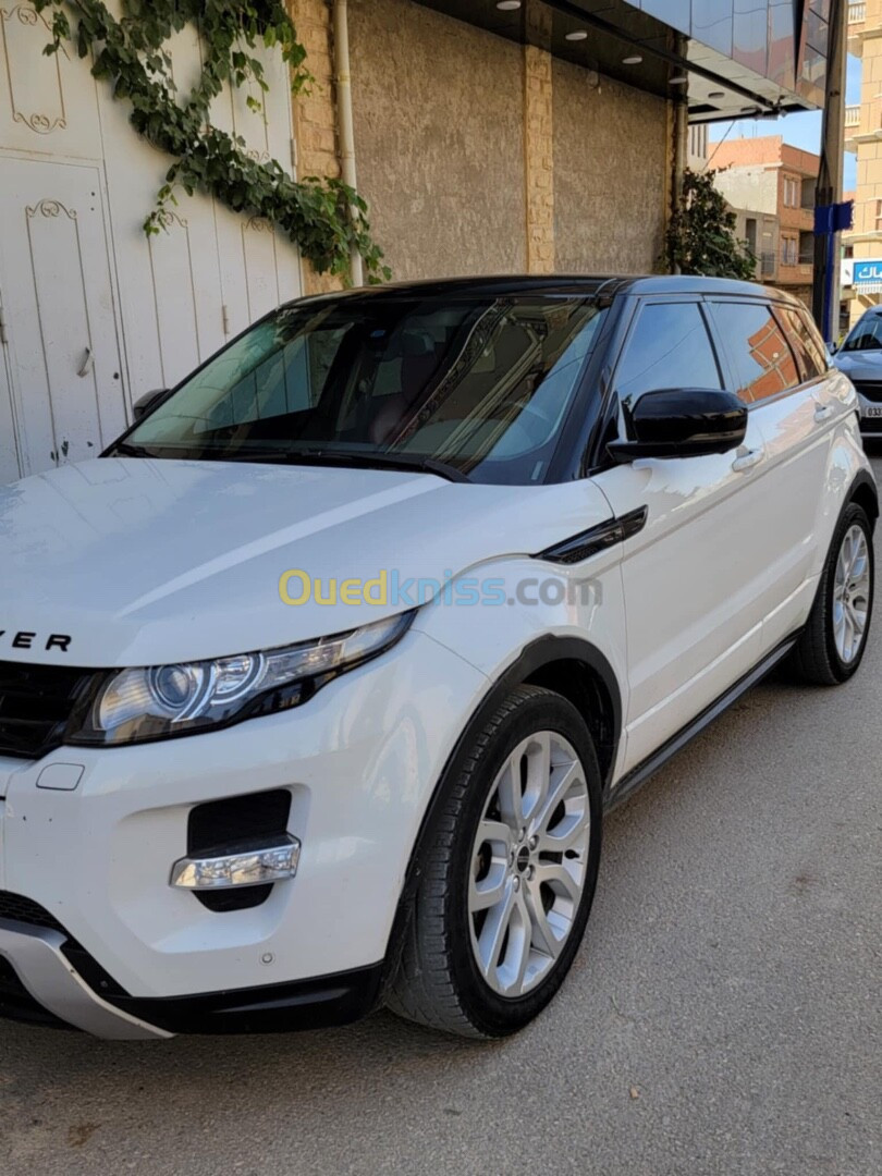 Land Rover Range Rover Evoque 2012 Sparco 5 caméra