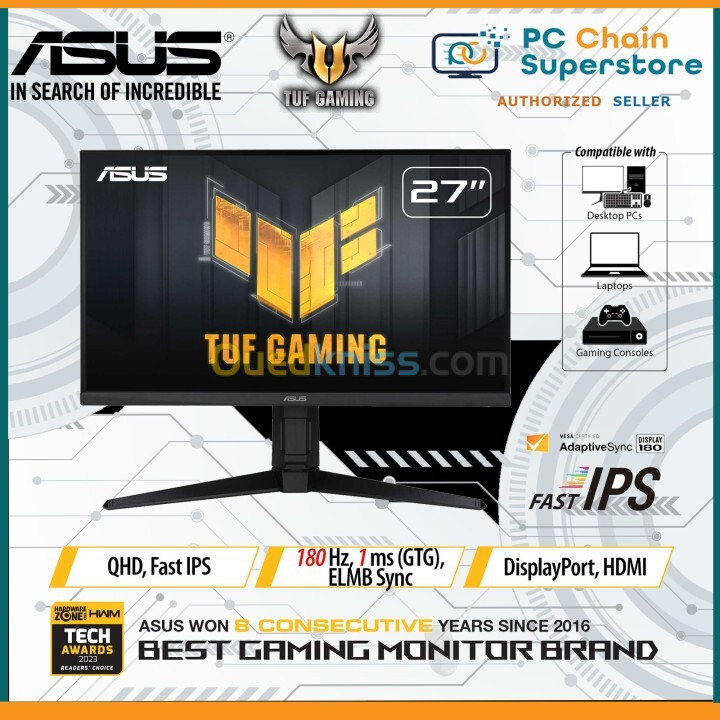 ECRAN ASUS 27" LED - VG27AQ3A