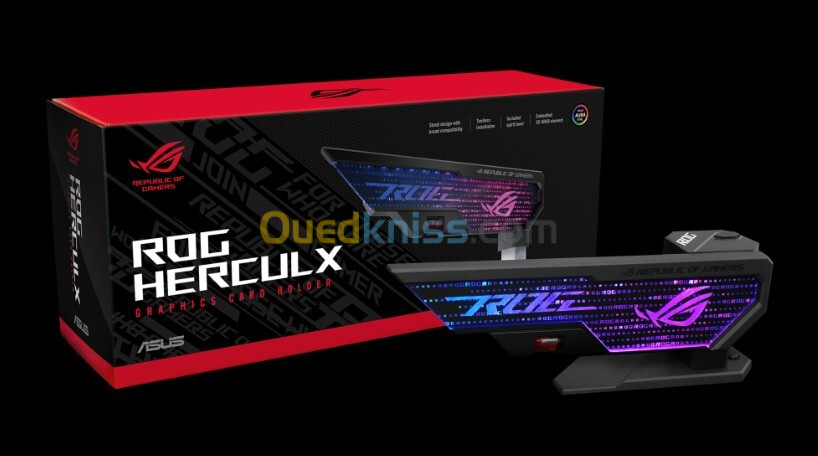 Support gpu asus xh01 rog herculx