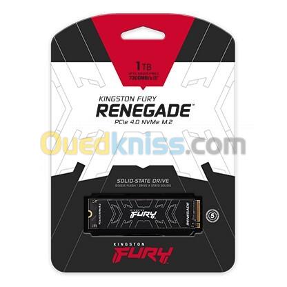 kingston FURY Renegade 1TB PCIe 4.0 NVMe M.2 SSD