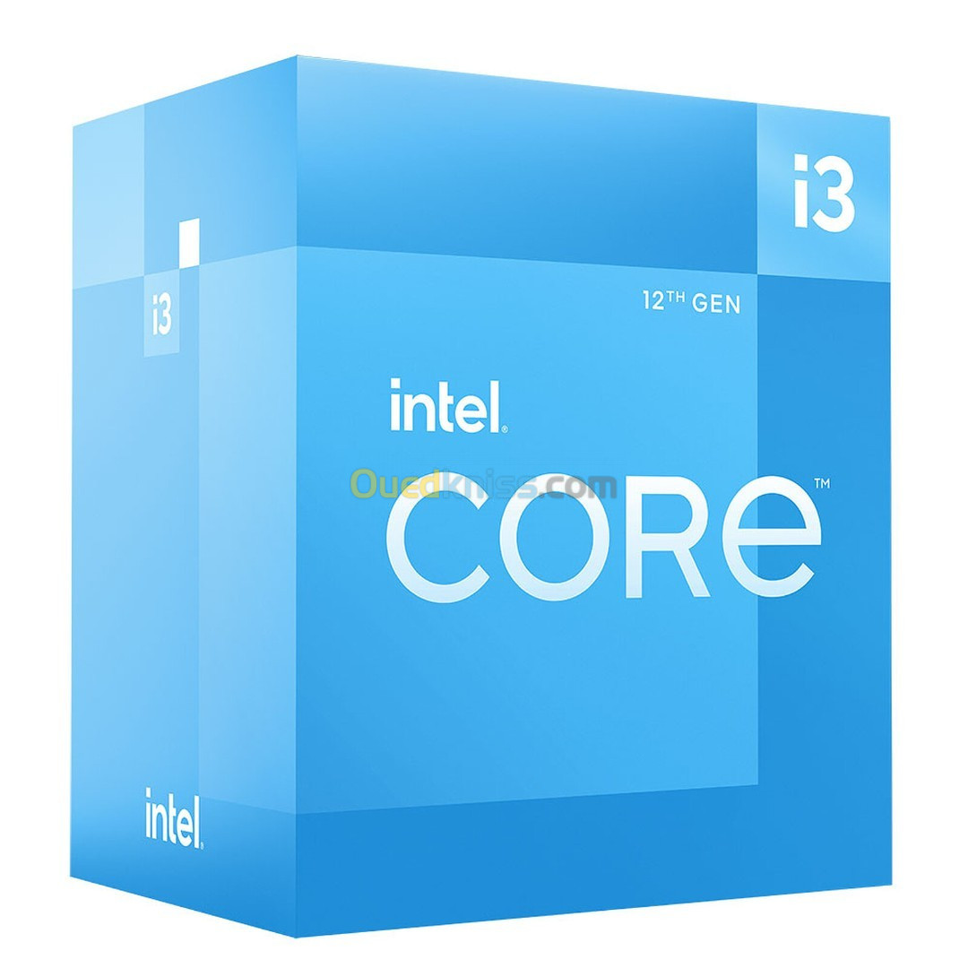 PROCESSEUR INTEL CORE  I3-12100 (3.3 GHZ 12MB LGA 1700)