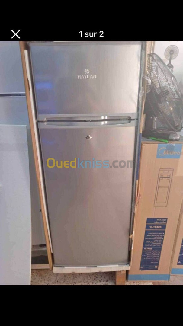 Refrigerateur Raylan 280 l silver