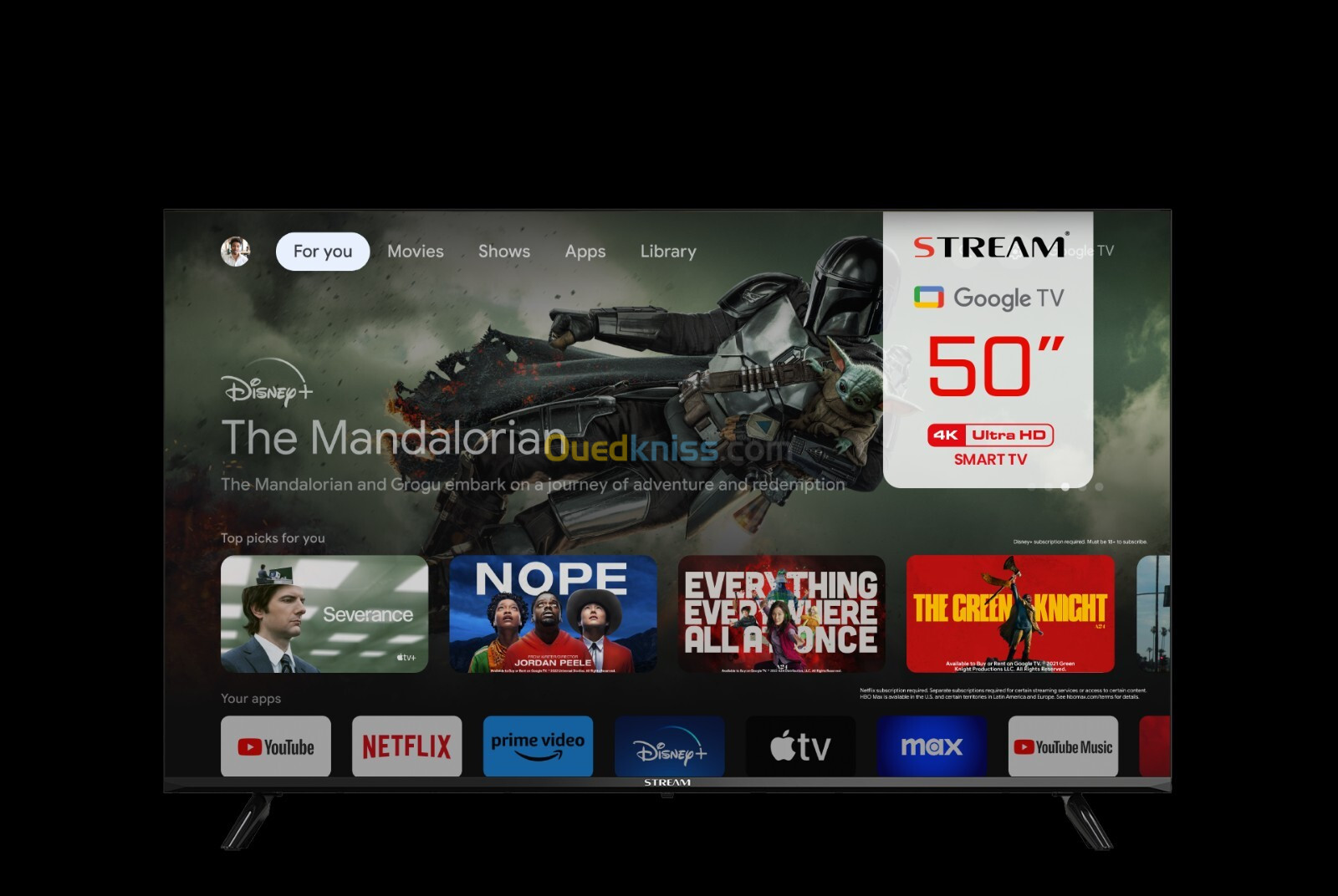 Téléviseurs Stream simples et Smart TV 