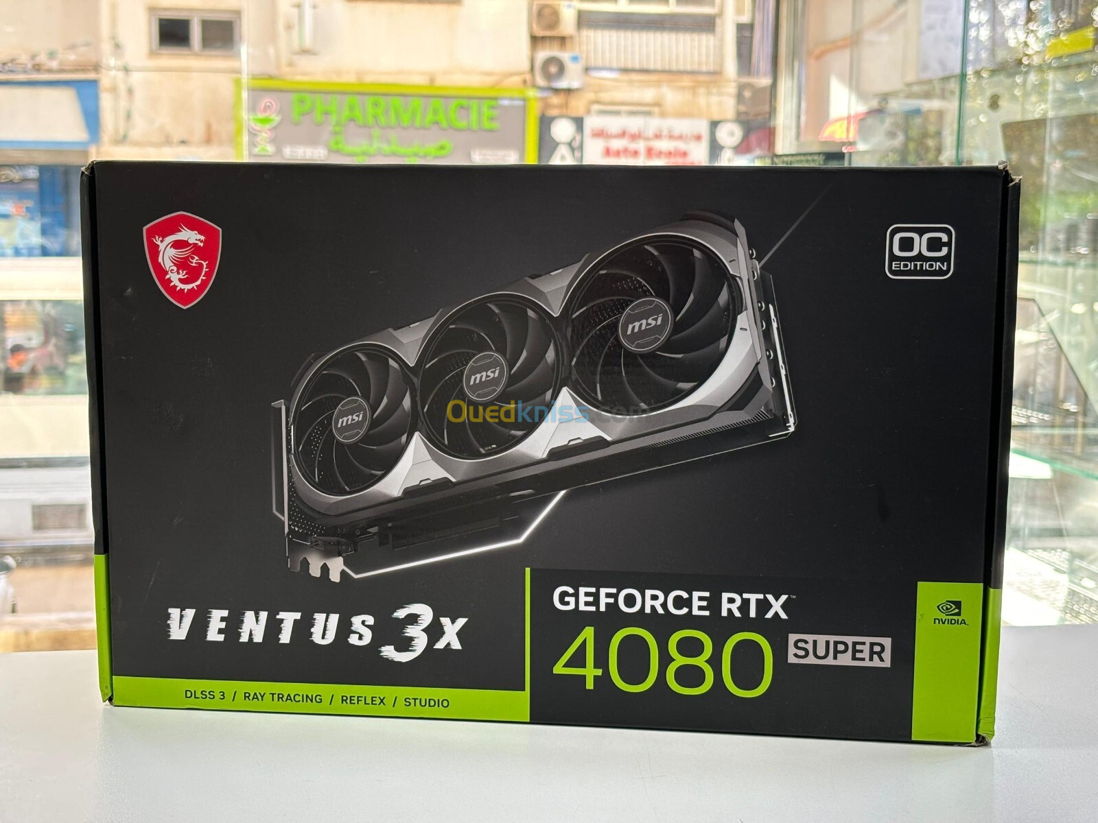 MSI VENTUS 3X GEFORCE RTX 4080 SUPER 16GB GDDR6X NEUF SOUS EMBALLAGE JAMAIS UTILISÉ 