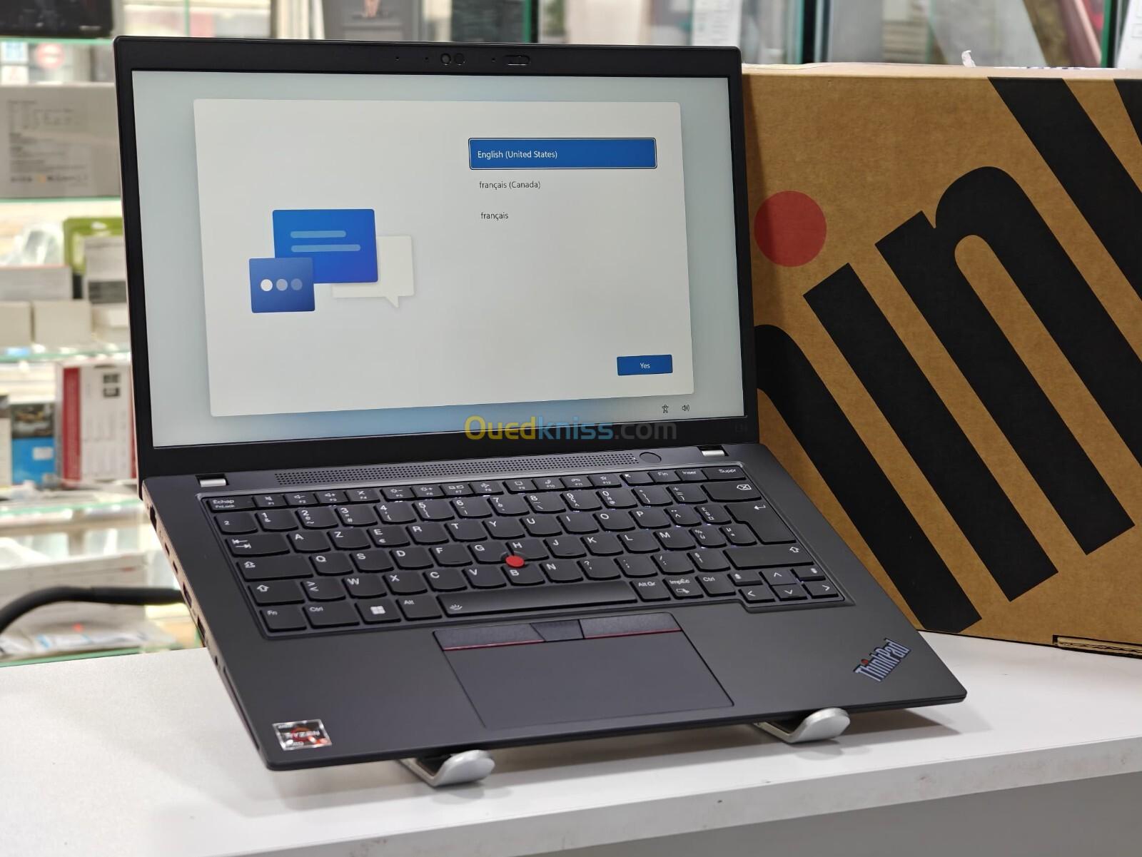 LENOVO THINKPAD L14 GEN 4 RYZEN 5 PRO 7530U 16GB 512GB SSD NEUF SOUS EMBALLAGE JAMAIS UTILISÉ 