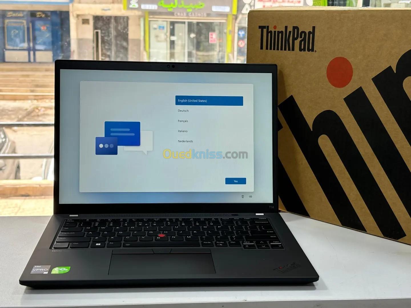 LENOVO THINKPAD T14 GEN 4 I5 1345U 16GB 256GB SSD NEUF SOUS EMBALLAGE JAMAIS UTILISÉ 