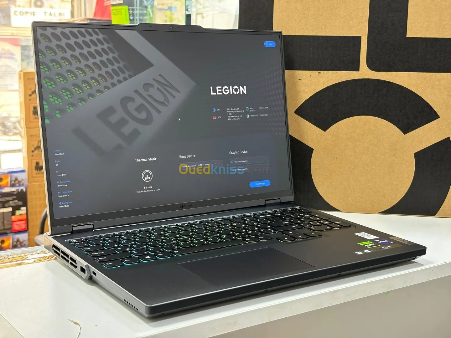 LENOVO LEGION 5 PRO 16 I9 13900HX 16GB 512 GB SSD RTX 4050 6GB NEUF SOUS EMBALLAGE JAMAIS UTILISÉ 