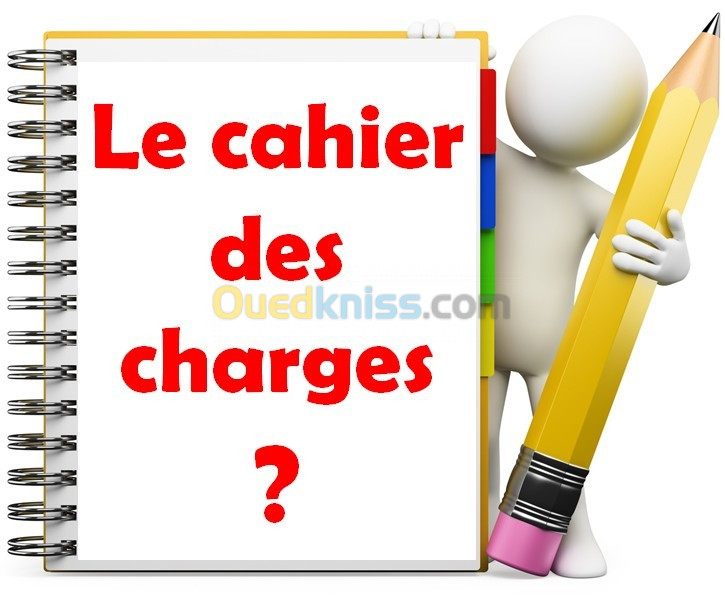 > Élaboration Des Cahiers Des Charges