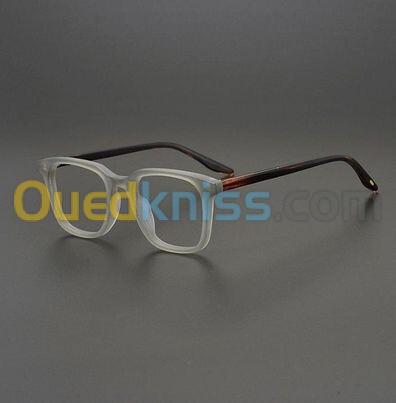 Lunettes élégantes et modernes au design transparent et confortable !