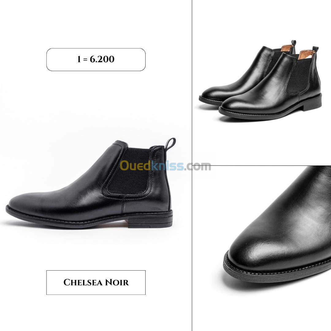 2 paires de chaussures Cosmos Chelsea Boots