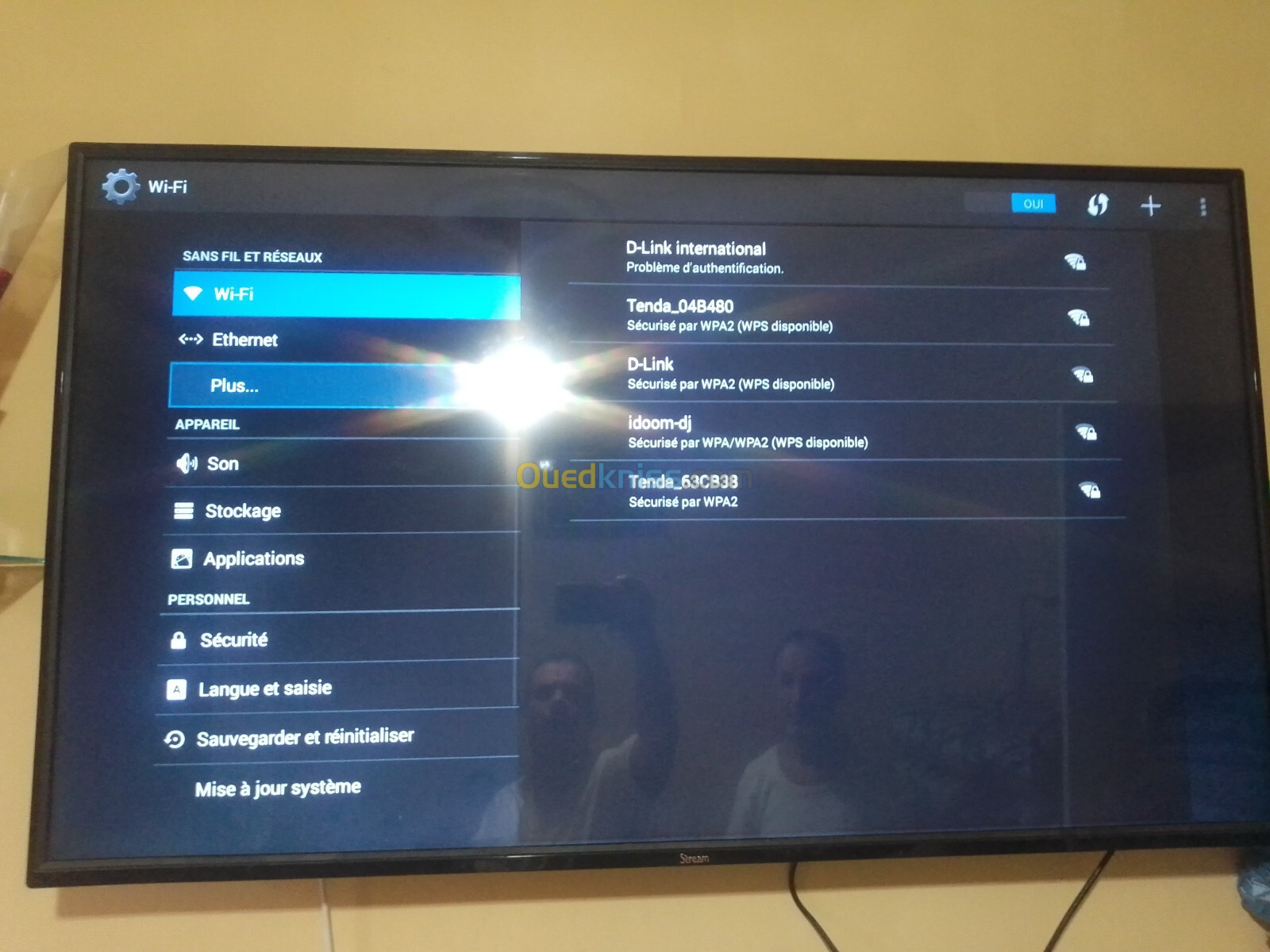 Stream TV Android 55 "