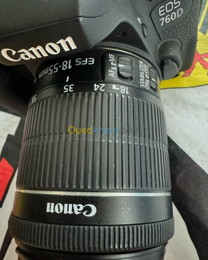 canon 760 objectif 18-55 stm