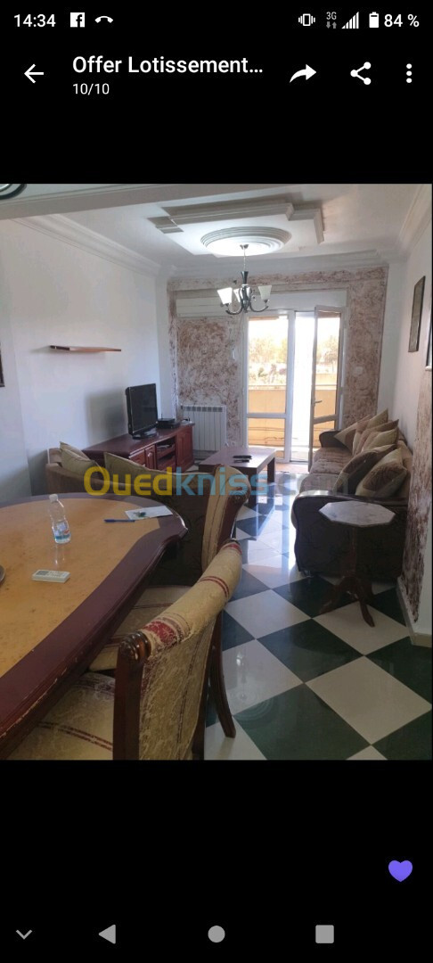 Location Appartement F3 Alger Kouba