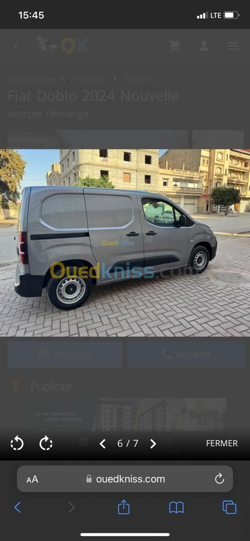 Fiat Professional Doblo 2024 Made in Algeria