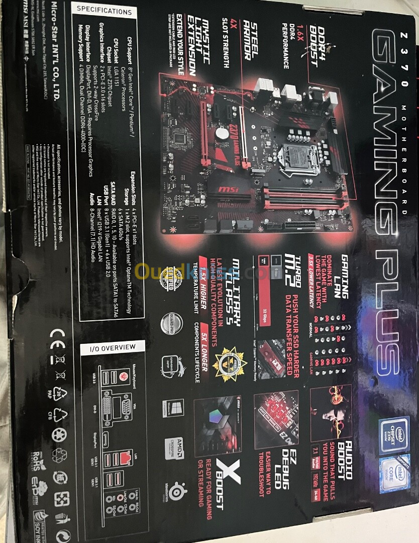 Msi z370 gaming plus