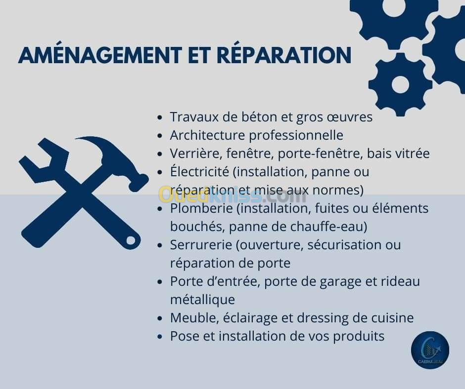 Aménagement et constructions