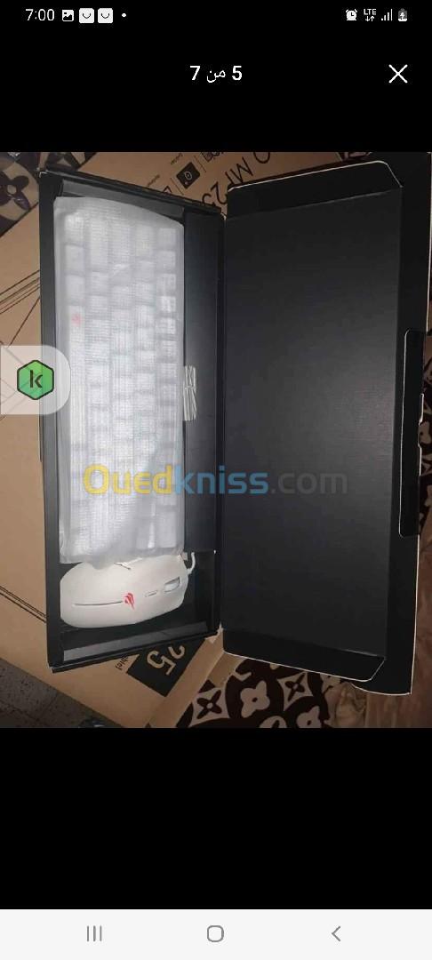 Clavier et Souris Mécanique HAVIT + Mouse PAD Havit