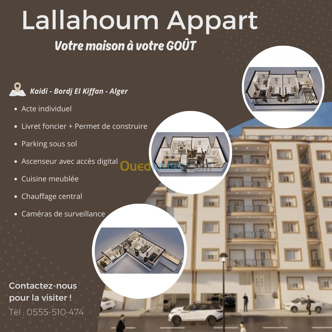 Vente Appartement Alger Bab ezzouar