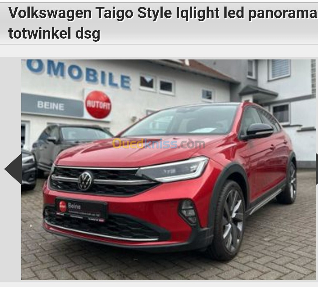 Volkswagen Taigo 2022 Style