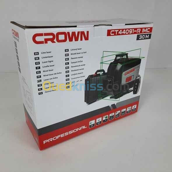 CROWN Niveau lazer 4D 16 lignes 30M CT 4491-R IMC