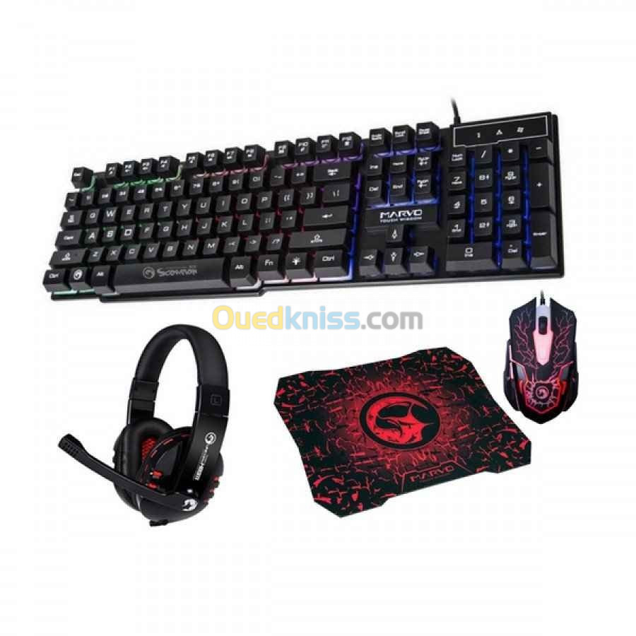 Kit gaming 4in1 scorpion cm 370