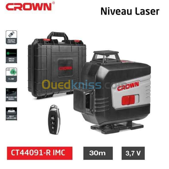 CROWN Niveau lazer 4D 16 lignes 30M CT 4491-R IMC