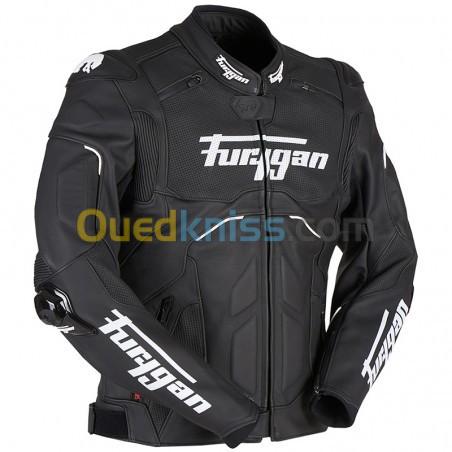 veste moto furygan cuir originale