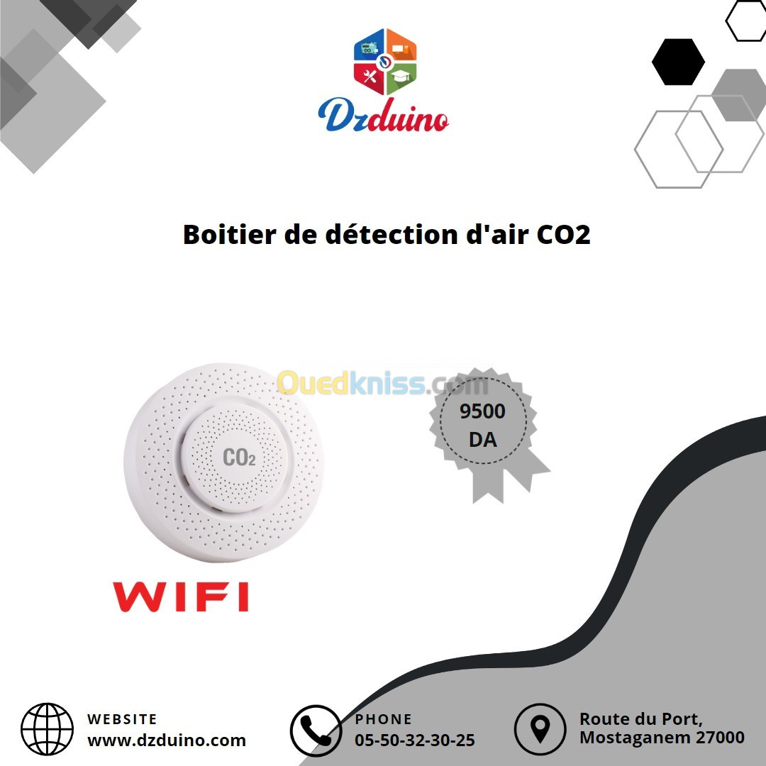 Boitier de détection d'air