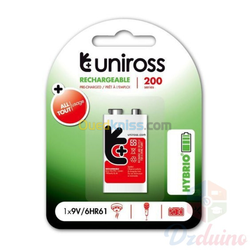 Uniross Piles et Chargeurs