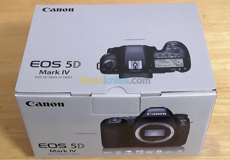 CANON EOS 5D MARK IV 4 - Reflex - 30.4 MPixel - 4K Vidéo - Boîtier Seul - 