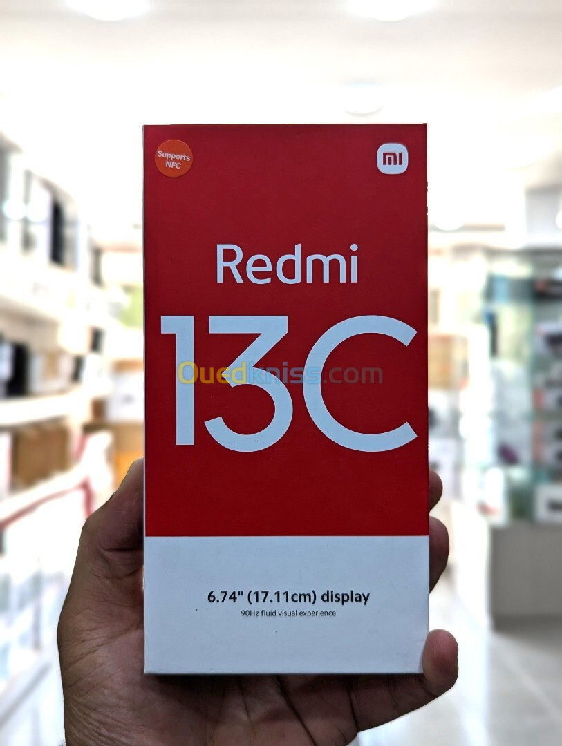 XIAOMI REDMI 13C - 6GB - 128GB - DUAL SIM - 6.7" HD+ 50 MEGAPIXELS - NFC - 5000 mAh - BLISTER