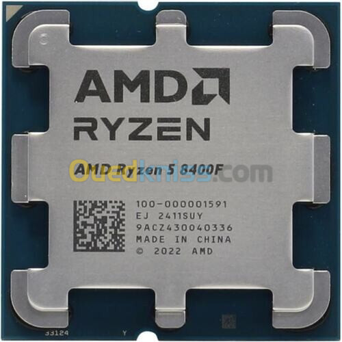 PROCESSEUR AMD RYZEN 5 8400F - SOCKET AM5 - 6-CORE - 12-THREADS - 22MO CACHE - TDP 65W - BOX