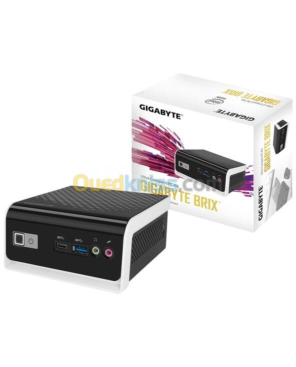 GIGABITE BRIX BLCE-4000C - MINI PC - INTEL CELERON N4000 - SODIMM MAX 8G - HDD & SSD - UHD 600 