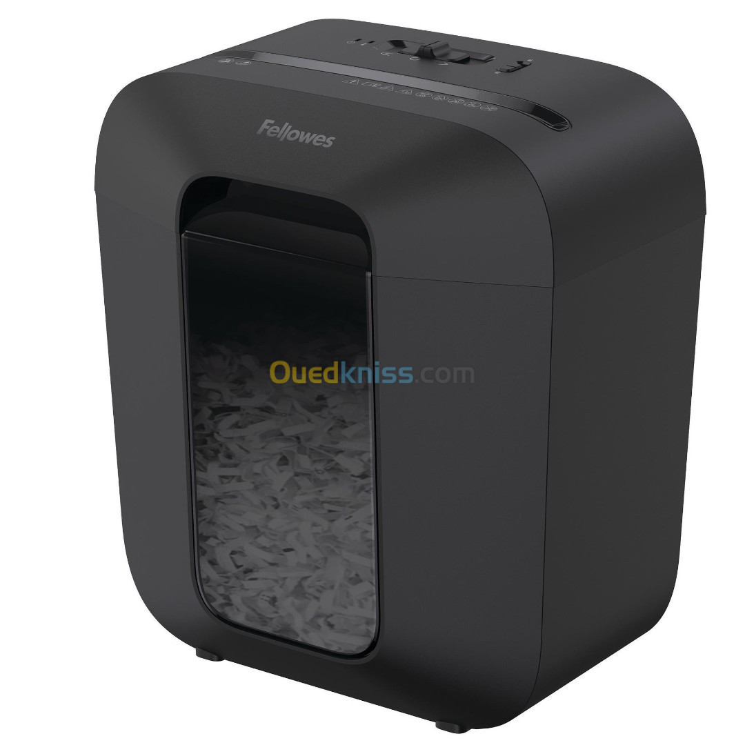 FELLOWES DESTRUCTEUR DE DOCUMENTS LX25 - COUPE CROISÉE P4 - 11,5 LITRES - AGRAFES - TROMBONES