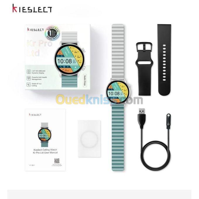 SMARTWATCH KIESLECT KR PRO LTD - 1.43" HD AMOULED - ÉTANCHE IP68 -  ANDROID & IOS