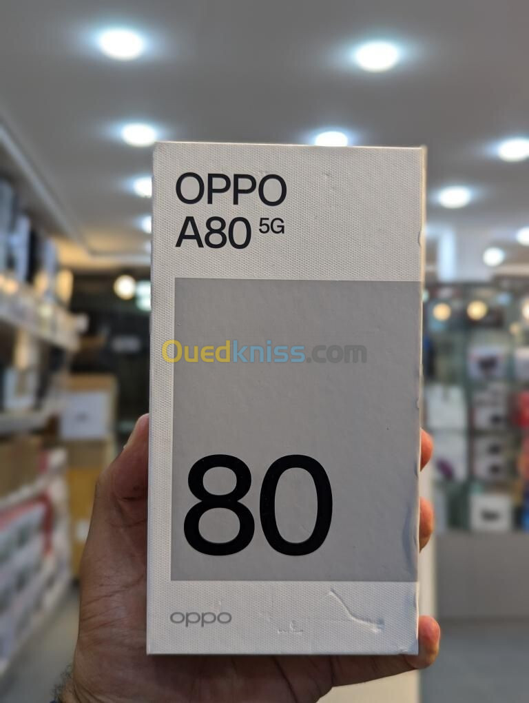 OPPO A80 5G - 8GB - 256GB - DUAL SIM - 6.6" LCD - 50 MEGAPIXELS - 5100 mAh - BLISTER