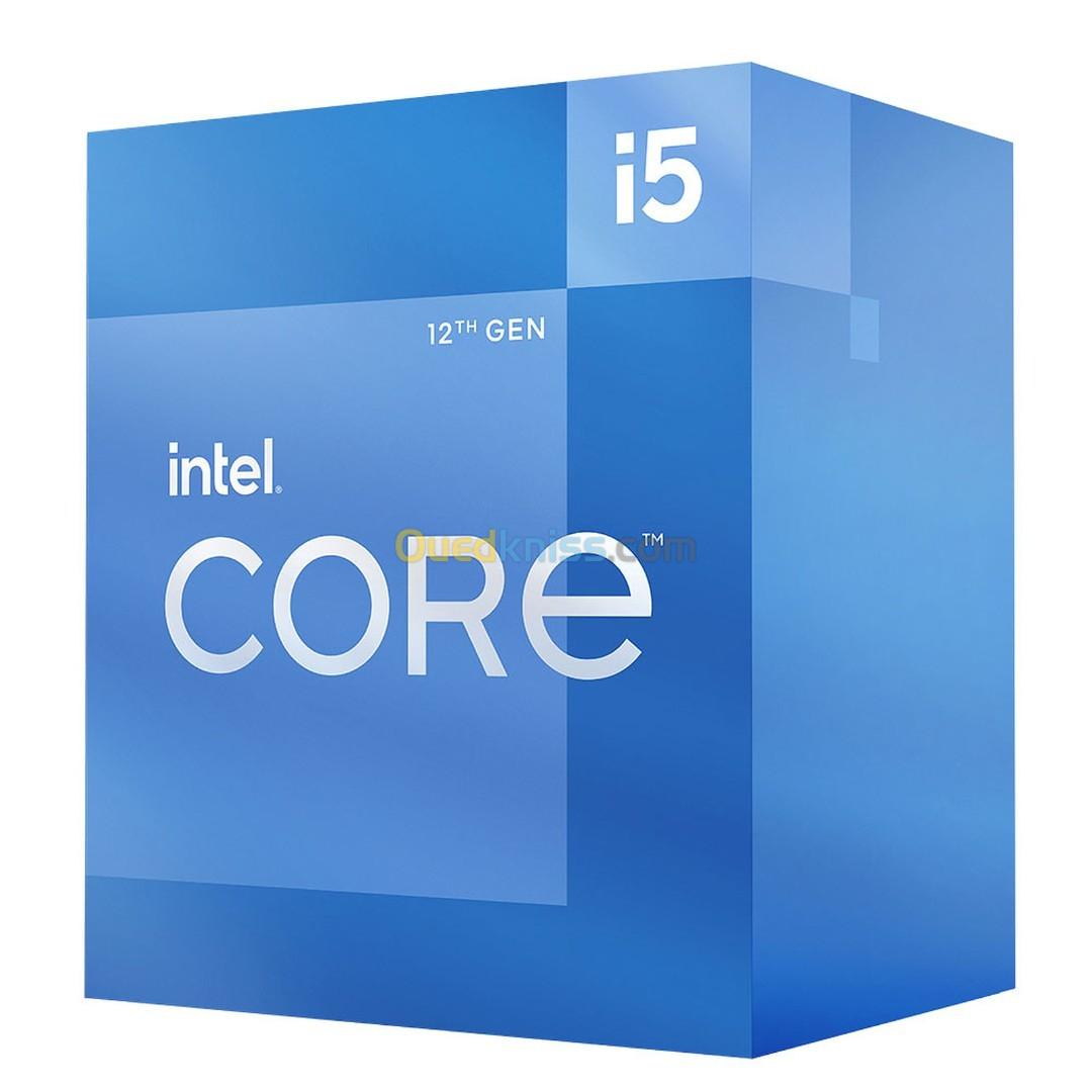 Processeur Intel i5-12400 4.4GHz 6-Core 12-Threads Socket 1700 Cache L3 18 Mo