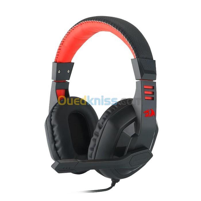 REDRAGON K552-BB-2 - COMBO 4en1 - CLAVIER + SOURIS + CASQUE + TAPAIS - RVB - 3200 DPI - BLACK