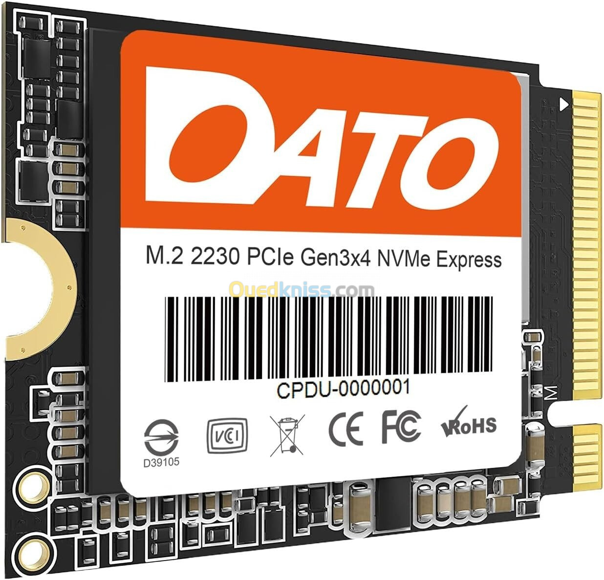 DATO NVME M.2 2230 SSD 512 GO - DISQUE DURE PCIE GEN3X4 -  JUSQU'À 2 500 MO/S, SÉRIE DP330 - 