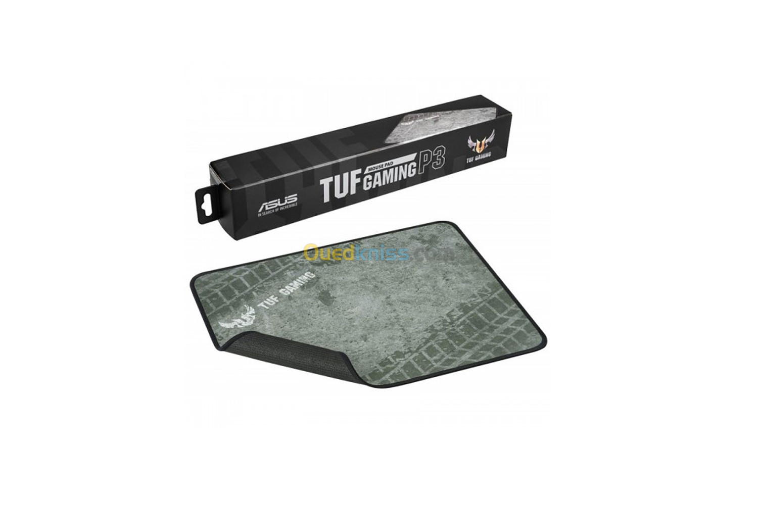 TAPIS DE SOURIS NC05 ASUS TUF GAMINNG P3 - 280 X 350 X 2 Mm - IMPERMÉABLE - GRIS 