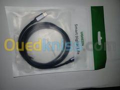 Ugreen Smart Digital Life Câble USB Type C - USB Type C Quick Charge